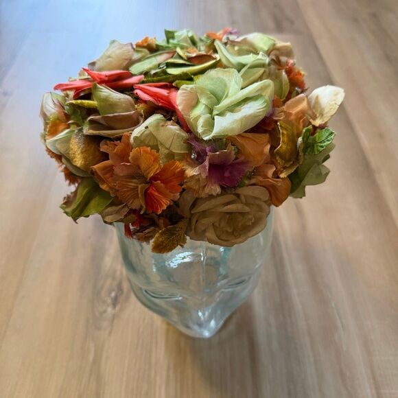 Vintage 1950 Women’s Silk Flower Cluster Hat Mid Century Millinery Easter Sunday main image 3